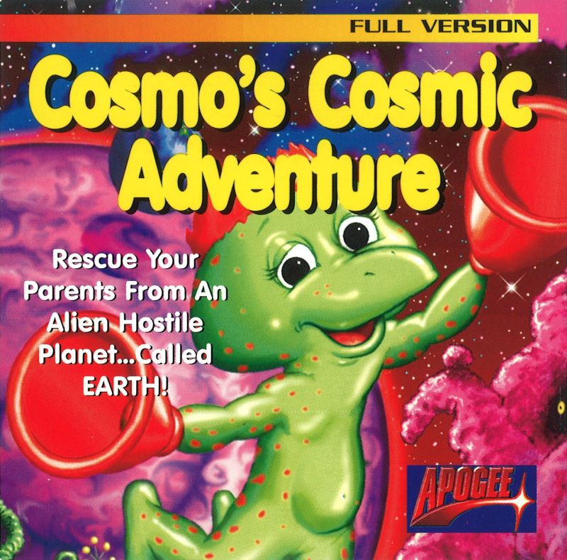 Original Cosmo's Cosmic Adventure illustrated Apogee cover